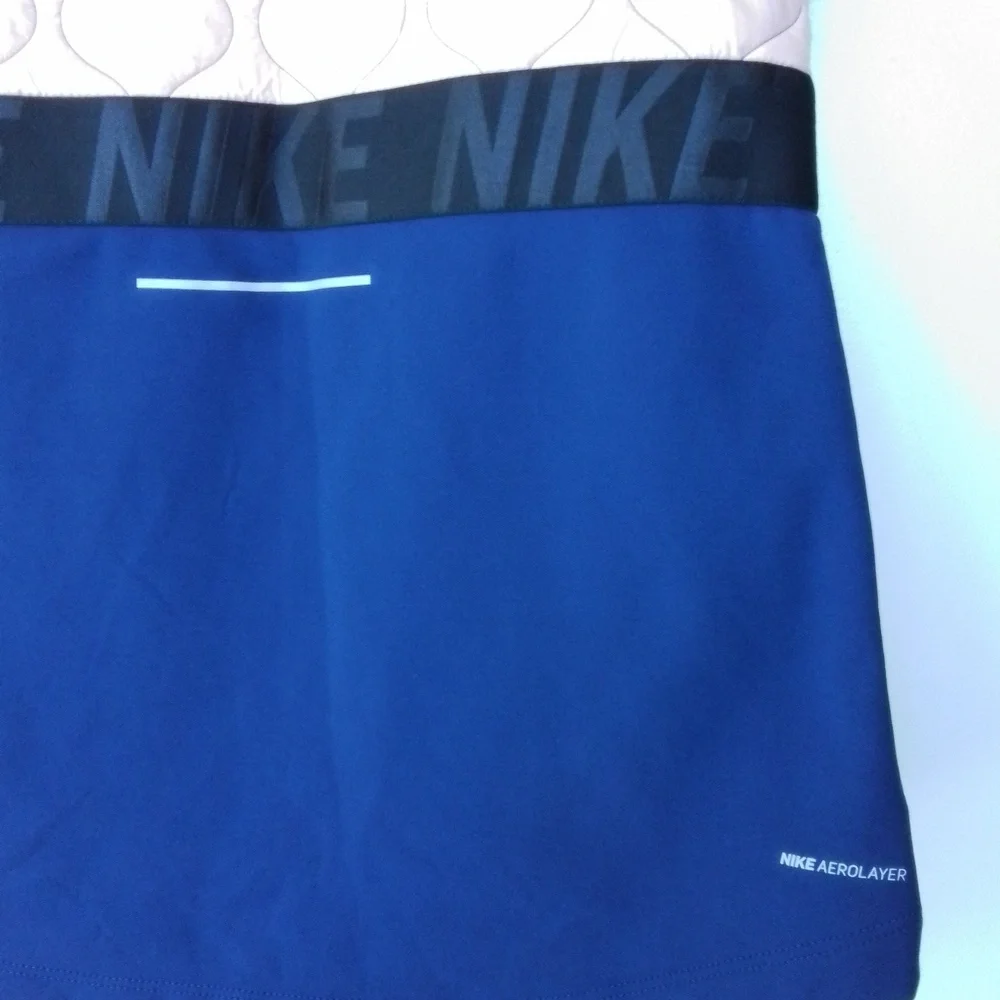 Nike Running AeroLayer Quilted Vest Jacket Size XS Pink Gray Blue color block